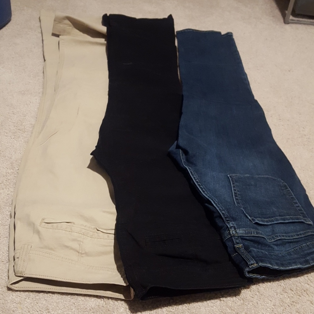 Cotton Khakis and Jeans